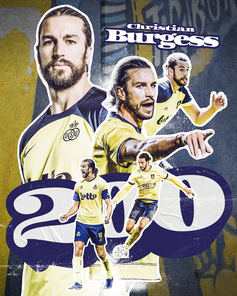 Royale Union Saint-Gilloise (@unionstgilloise) on Twitter photo 200 games of passion, grit, and dedication for Air Burgey at Union. 💛💙
Thank you, <a href="/Burgey44/">Christian Burgess</a>. Let’s go again tomorrow! 200 games of passion, grit, and dedication for Air Burgey at Union. 💛💙
Thank you, <a href="/Burgey44/">Christian Burgess</a>. Let’s go again tomorrow!