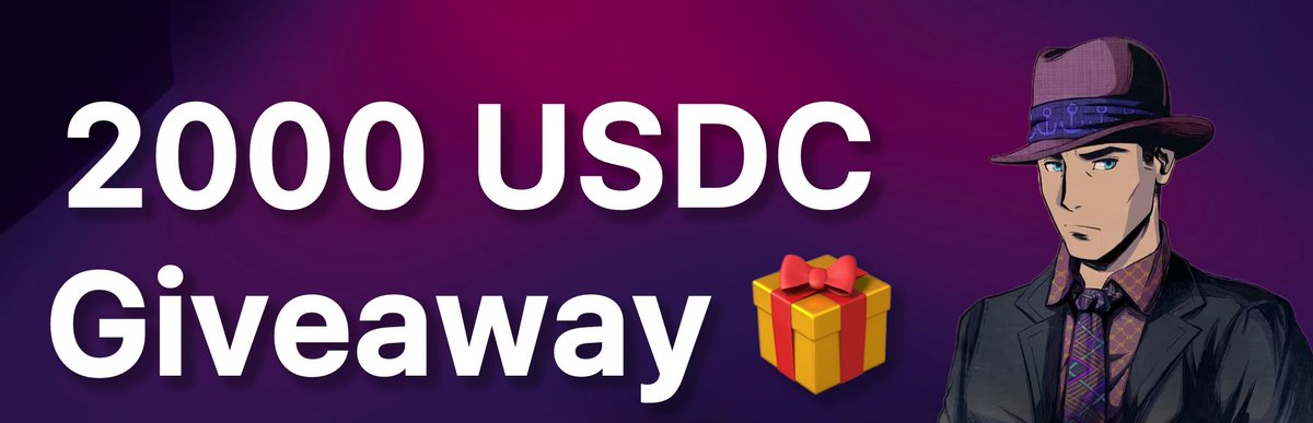 Magic Degen 🪄 (@magicdegensol) on Twitter photo $2000 USDC giveaway 🎁
To participate:
- Follow <a href="/MagicDegenSOL/">Magic Degen 🪄</a> 🔔
- Drop your $SOL wallets ⬇️
- Like & retweet this ✔️
10x winners ~ ($200 each) ~ 48 hrs ⏰ $2000 USDC giveaway 🎁
To participate:
- Follow <a href="/MagicDegenSOL/">Magic Degen 🪄</a> 🔔
- Drop your $SOL wallets ⬇️
- Like & retweet this ✔️
10x winners ~ ($200 each) ~ 48 hrs ⏰