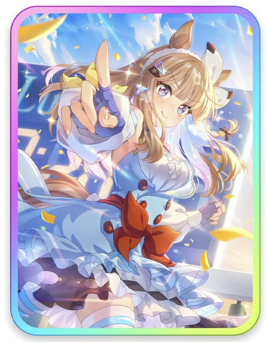 ウマ娘のアーモンドアイ、正直めちゃくちゃタイプなビジュアルしてる。