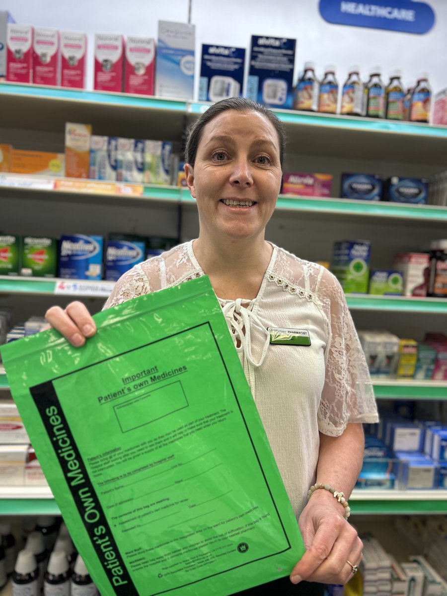 #GreenBagReady 💚 Keep your medicines safe and in one place with a Green Bag (or your toiletry bag). If you're coming into hospital, bring all the medicines and remedies you take regularly to support your care and independence.

nhsgrampian.org/greenbagscheme

<a href="/MedicineNhs/">NHS Grampian Realistic Medicine</a> <a href="/HSCAberdeen/">Aberdeen City HSCP</a>