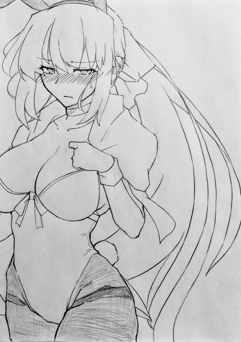 推しのバニー姿は良いものだ

#FGO #FateGO
#モルガン 