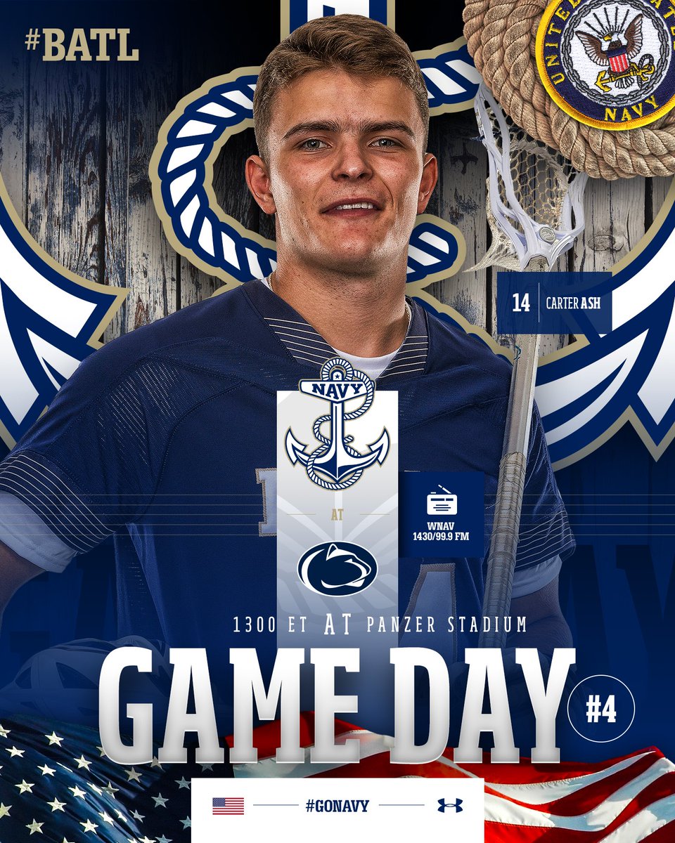 Navy Men's Lacrosse tweet media