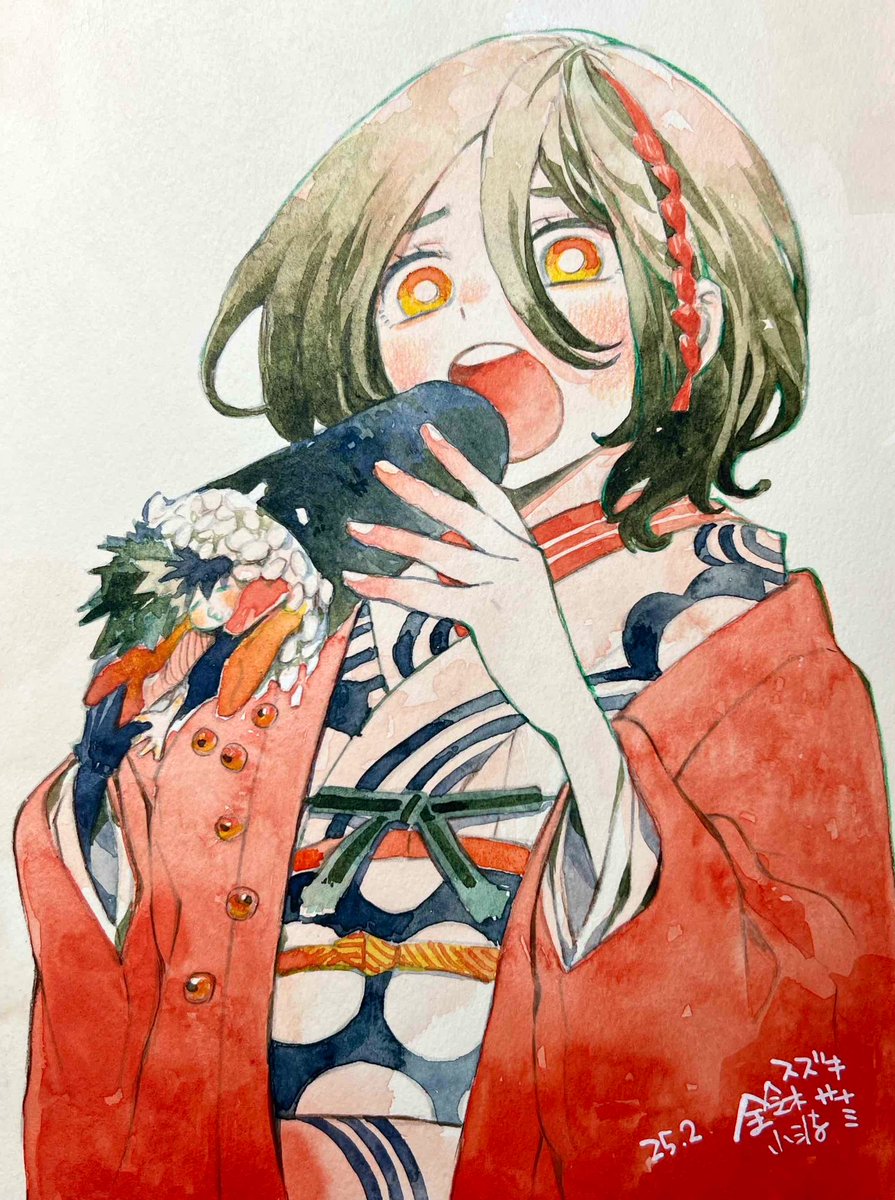「海鮮十八巻き 」|鈴木小波とジャンプラ神食の料理人❹のイラスト