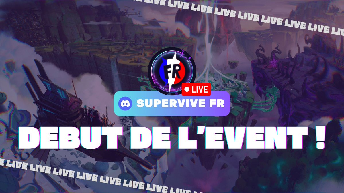 📢LANCEMENT DE L'EVENT ! 💰

C'est parti pour les 3 games de qualification ! 

32 duos s'affrontent pour tenter de se qualifier pour le tournoi final ⚔️

Suivez l'évènement casté par Tsunazz :  twitch.tv/tsunazz