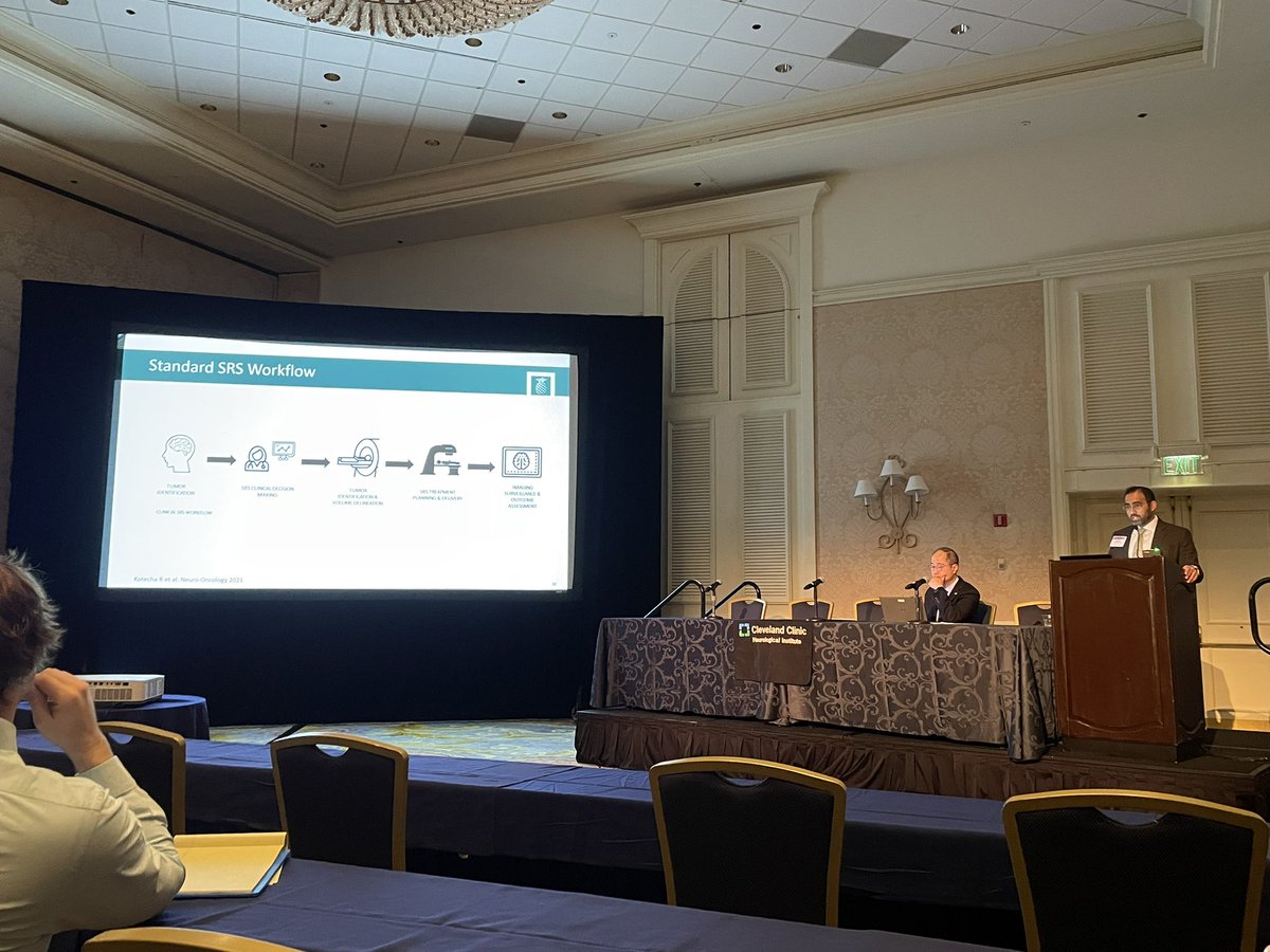 AI in radiation oncology will undoubtedly change how we look after our patients. <a href="/Rrkotecha/">Rupesh Kotecha</a> is providing insights <a href="/CleClinicMD/">Cleveland Clinic MD</a> 17th Annual SBRT/SRS Conference <a href="/DrLilyAngelov/">Lilyana Angelov, MD</a> <a href="/DrJohnSuh/">John Suh</a>