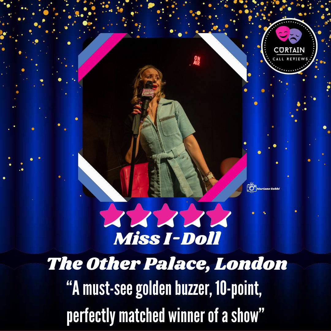 🎭Curtain Call Reviews🎭 (@curtain_callrev) on Twitter photo 🎭REVIEW🎭 - Read Valentine's review of Miss I-Doll at <a href="/TheOtherPalace/">The Other Palace</a> here:
curtaincallreviews.co.uk/miss-i-doll 🎭REVIEW🎭 - Read Valentine's review of Miss I-Doll at <a href="/TheOtherPalace/">The Other Palace</a> here:
curtaincallreviews.co.uk/miss-i-doll