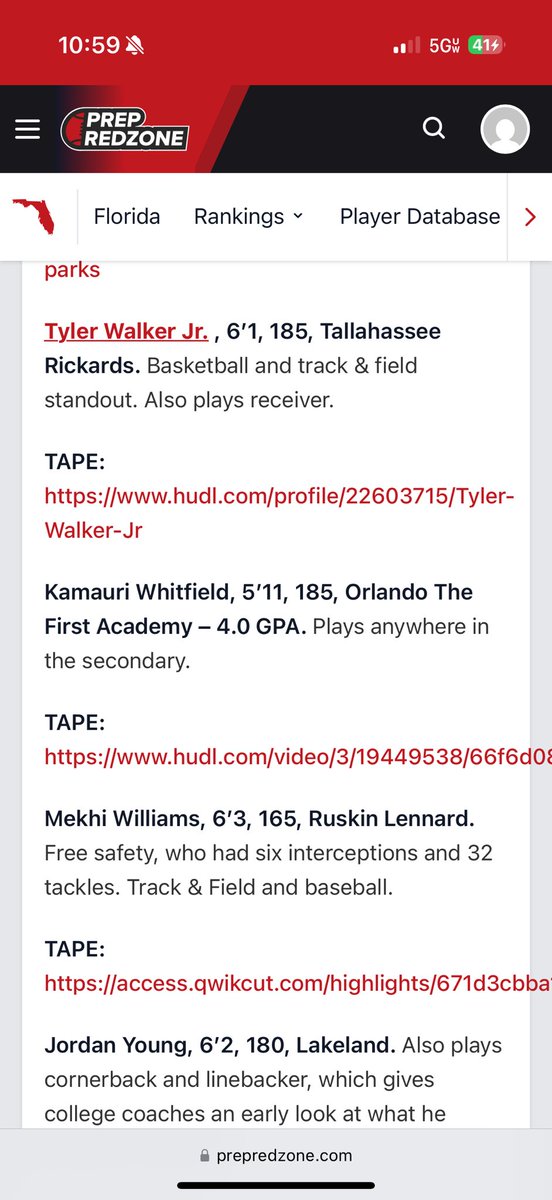 Tyler Walker Jr (@tylerwalkerjr1) on Twitter photo Thanks for the write up <a href="/PrepRedzoneNext/">Prep Redzone ๐๐๐๐ ๐</a> <a href="/PrepRedzone/">Prep Redzone ๐</a> <a href="/bigbendpreps/">Big Bend Preps</a> <a href="/Coach2Bless/">Devin Rispress</a> <a href="/CoachColzie/">James Colzie III</a> <a href="/DemetricDWarren/">Demetric D. Warren</a> <a href="/UANextFootball/">All-America Game</a> <a href="/_TLantz/">Terry Lantz</a> @CoachR_Wake <a href="/CoachTFisher/">Travis Fisher</a> <a href="/CoachTravv850/">Travis Gordon</a> <a href="/MrTNT21/">CoachTNorton</a> <a href="/CoachDaniels06/">Coach Daniels</a> <a href="/flrunners/">FLRunners</a> <a href="/FLVarsityRivals/">FlaVarsity</a> <a href="/JeremyO_Johnson/">Jeremy Johnson</a> <a href="/Dwight_XOS/">Dwight Thomas - Catapult Sports</a> <a href="/FLgridironpreps/">Florida Gridiron Preps</a> Thanks for the write up <a href="/PrepRedzoneNext/">Prep Redzone ๐๐๐๐ ๐</a> <a href="/PrepRedzone/">Prep Redzone ๐</a> <a href="/bigbendpreps/">Big Bend Preps</a> <a href="/Coach2Bless/">Devin Rispress</a> <a href="/CoachColzie/">James Colzie III</a> <a href="/DemetricDWarren/">Demetric D. Warren</a> <a href="/UANextFootball/">All-America Game</a> <a href="/_TLantz/">Terry Lantz</a> @CoachR_Wake <a href="/CoachTFisher/">Travis Fisher</a> <a href="/CoachTravv850/">Travis Gordon</a> <a href="/MrTNT21/">CoachTNorton</a> <a href="/CoachDaniels06/">Coach Daniels</a> <a href="/flrunners/">FLRunners</a> <a href="/FLVarsityRivals/">FlaVarsity</a> <a href="/JeremyO_Johnson/">Jeremy Johnson</a> <a href="/Dwight_XOS/">Dwight Thomas - Catapult Sports</a> <a href="/FLgridironpreps/">Florida Gridiron Preps</a>