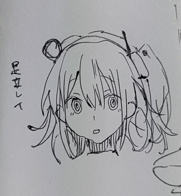 mono_0100's tweet photo. 久しぶりに絵を描いた 足立レイ https://t.co/iJIle1JC0E