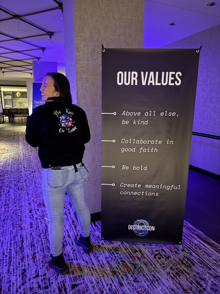 Winnona 💾 (@__winn) on Twitter photo <a href="/DistrictCon/">DistrictCon</a> day 1 was iconic. Thank you to the community for coming together despite our wild power outage. Day 2 is STILL in the dark but we are soldiering through this - reg at 9, Nakasone’s keynote at 10, we’ve got a ton of great content for you so roll thru ⚡️ <a href="/DistrictCon/">DistrictCon</a> day 1 was iconic. Thank you to the community for coming together despite our wild power outage. Day 2 is STILL in the dark but we are soldiering through this - reg at 9, Nakasone’s keynote at 10, we’ve got a ton of great content for you so roll thru ⚡️