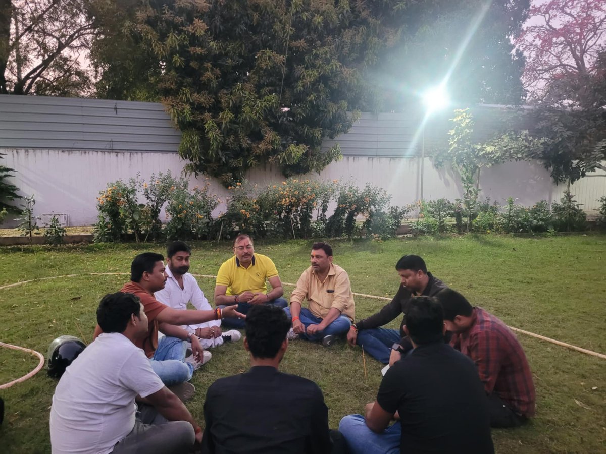 shubhamrajBJP's tweet image. आगामी 9 मार्च को पटना में होली मिलन समारोह की तैयारी बैठक अपने साथियों के साथ किया...!!