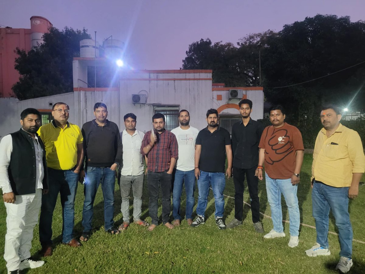 shubhamrajBJP's tweet image. आगामी 9 मार्च को पटना में होली मिलन समारोह की तैयारी बैठक अपने साथियों के साथ किया...!!