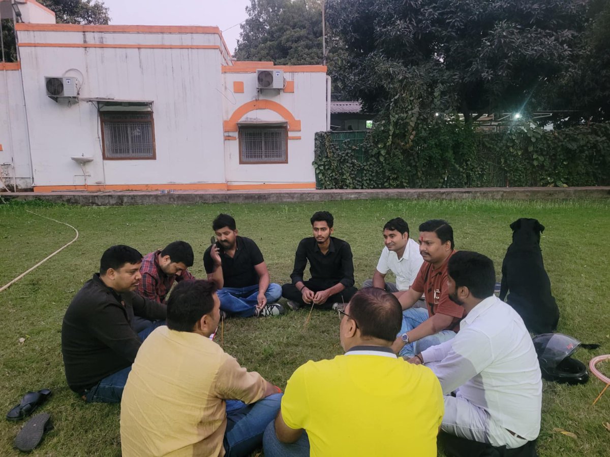 shubhamrajBJP's tweet image. आगामी 9 मार्च को पटना में होली मिलन समारोह की तैयारी बैठक अपने साथियों के साथ किया...!!