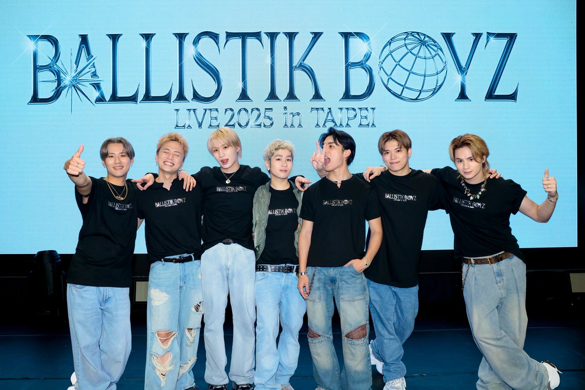 その他 BALLISTIK BOYZ LIVE 2025 in TAIPEI 2025 BALLISTIK BOYZ on X: 