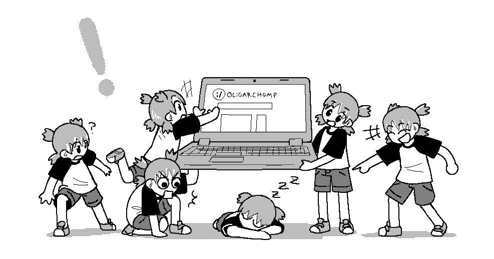 I use Yotsuba Manga to elevate my PC: