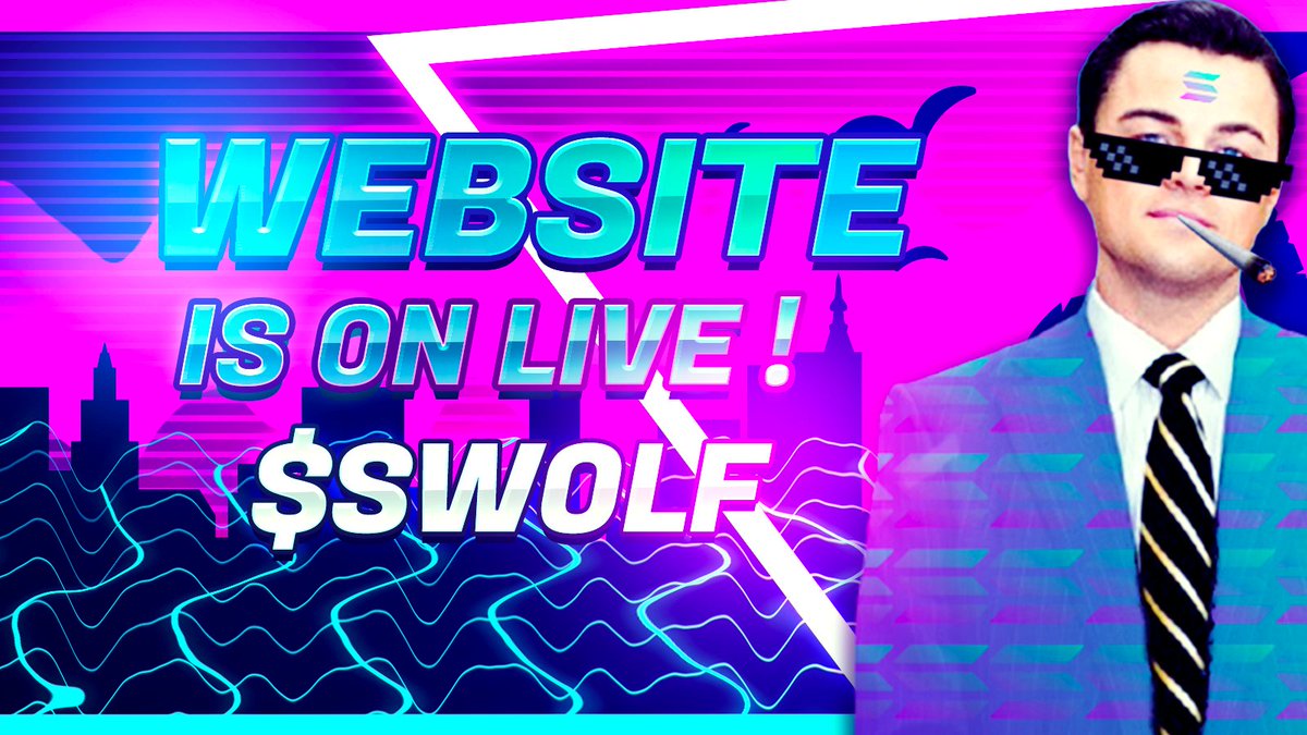 🐺 The website is live!

Join the pack at sol-wolf.com and get ready—our automated lottery launches this week! Get in early for epic gains and unstoppable FOMO.
#SOLWOLF #SWOLF #Crypto #Degen #FOMO #Lottery