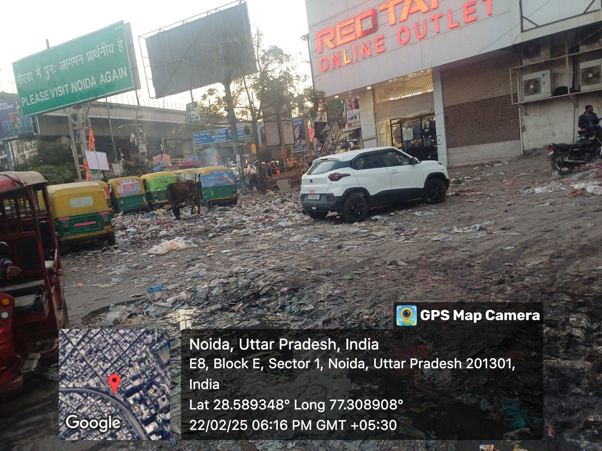 journ_akash's tweet photo. @CeoNoida @noida_authority 
नोएडा प्राधिकरण की लापरवाही देखने को मिली सेक्टर 1 नोएडा में कूड़े एवं प्लास्टिक जो कि नोएडा भूमि में ही पूरी तरह गंदगी है आने जाने वाले लोगों को बहुत दिक्कत होती है कृपया करके इस जमीन पर एक नोटिस बोर्ड एवं सफाई कराई जाए। https://t.co/fINt0P1Oac
