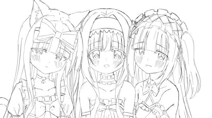 サクカ用に描いてます✒️ 