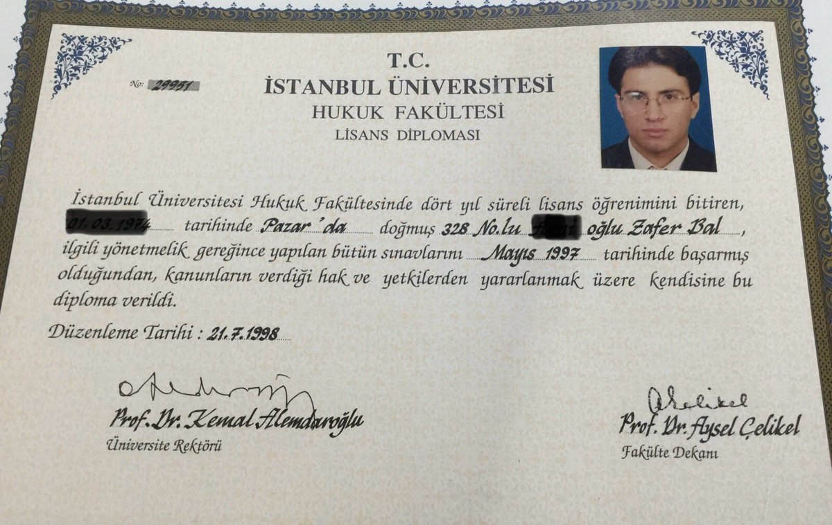 torpi74's tweet photo. Halen okuldan almamış olsak da diplomamız var çok şükür. Yarın öbür gün aday olursak diye kayıtta dursun 😃 https://t.co/bRJ6F7JzBC