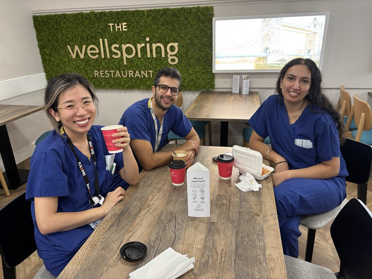 KathyFanSurgeon's tweet photo. Coffee break with trainees after ward round and managing ED cases—great teamwork #MaxFax https://t.co/tGyuOaUviv