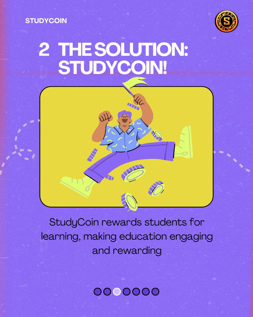 StudyCoin_STC's tweet photo. #StudyCoin #Crypto #token #BlockchainEcosystem #ElonMusk #Bitcoin #ETH #AI #startup #Education #student #cryptocurrency #money #Learn2Earn #Empowerment https://t.co/cYMSEh7jKO