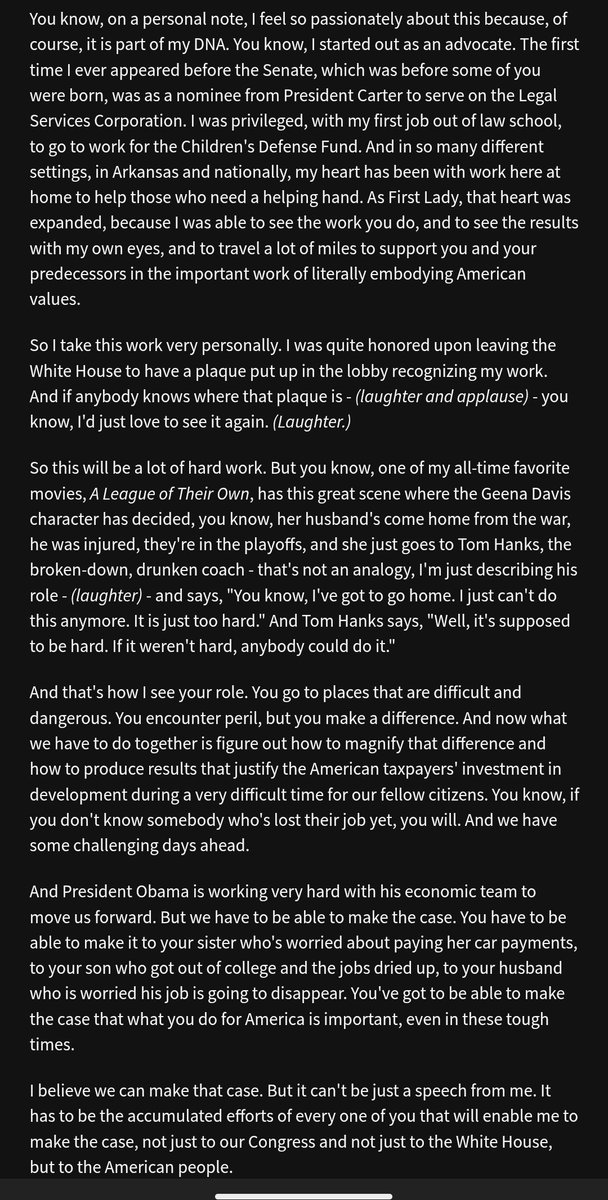 3) Let me take you back to 2009 when USAID funded the PREDICT project: 
Barack Obama was Inaugurated on 1/20 &amp; Hillary Clinton was sworn in as Secretary of State the next day. She held her first meeting w USAID staff on 1/23.