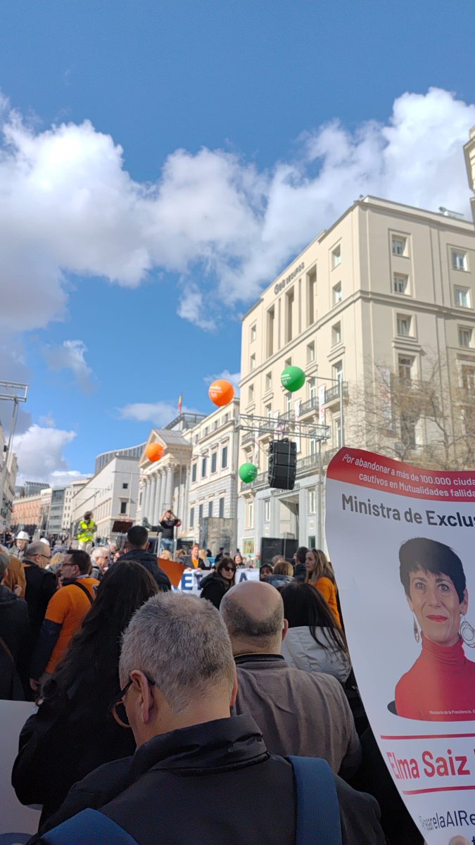 ⁦<a href="/SaizElma/">Elma Saiz</a>⁩ #MinistraDeExclusion ESCUCHA No a tu #PasarelaInfame Tenemos derechos. Estado negligente y cómplice.
