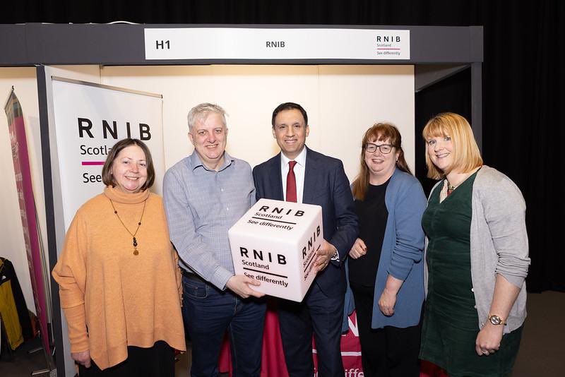We were delighted to meet with @anassarwar at #ScotLab25, an important opportunity to engage with @scottishlabour ahead of the 2026 Scottish Parliamentary elections - and he loved our new cube!