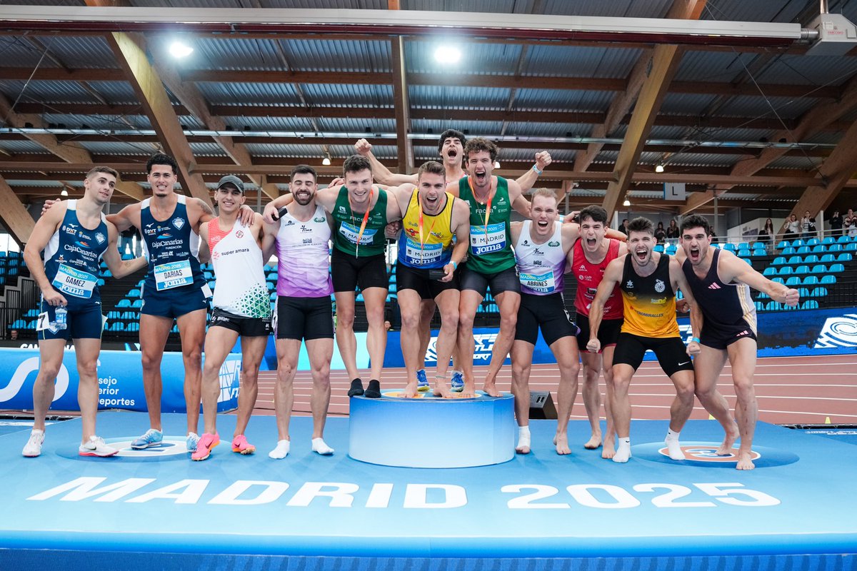 Podio Heptatlón 🚹 #CEatletismoST

🥇 Pablo Roelas 5727p LE
🥈 <a href="/Andreuu_02/">Andreu Boix</a> 5605p
🥉 Jorge Dávila 5585p

👏👏👏

📊 bit.ly/3CPK6F5
📺 <a href="/teledeporte/">Teledeporte</a>
📺 Multipantalla (concursos) 🔗 bit.ly/417wL30