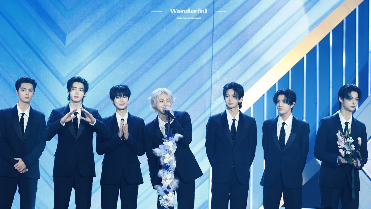 JANUARY 2025 - GDA
🏆 Best Album 
🏆 Fans' Choice Award
🏆 Global Kpop Artist Award

FEBRUARY 2025 - D AWARDS 
🏆 Best Tour
🏆 Best Group
🏆 Best Boy Group UPICK Popularity Award
🏆 Delights Blue Label
🏆 Album of the Year 

so proud of you, enhypen 🥹🫀