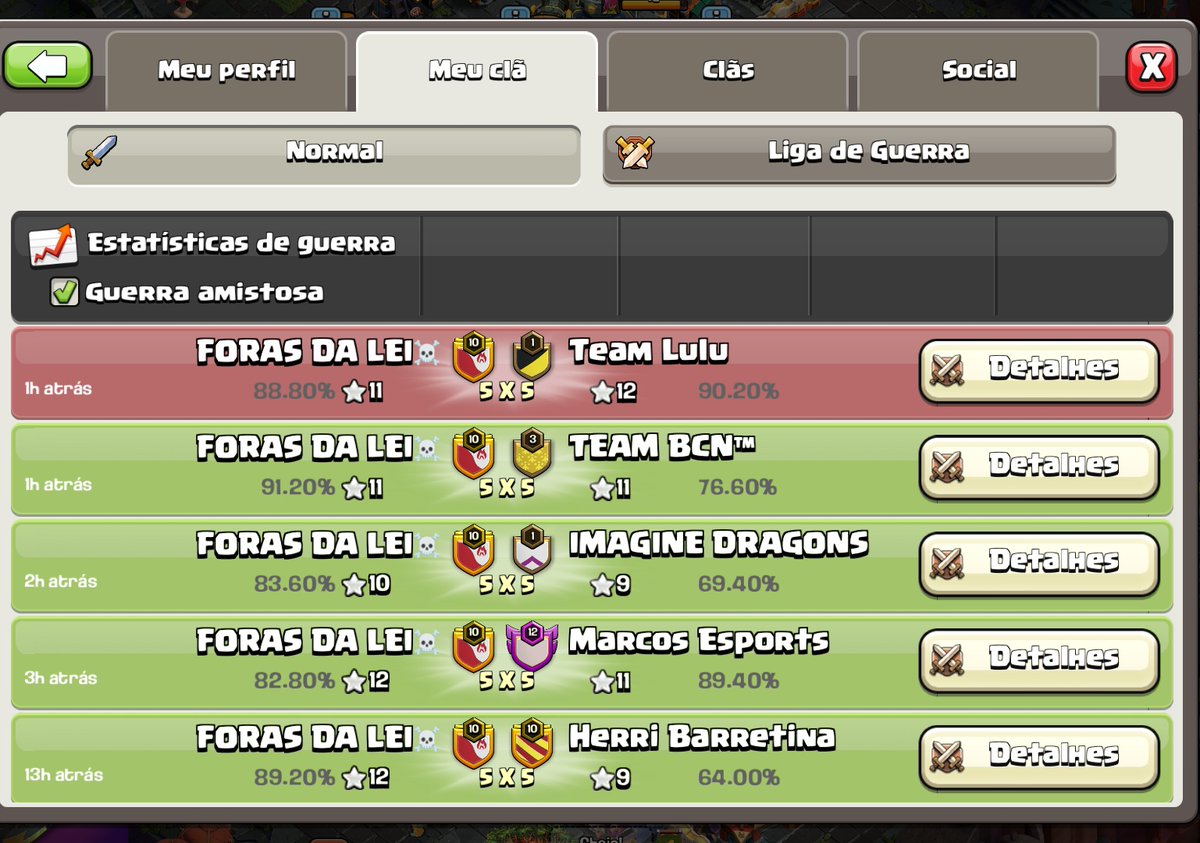 Foras da Lei Team (@fdl_team) on Twitter photo Worlds Warmup ๐๐๐
Round 512 - Marcos Esporte โ
Round 256 - Imagine Dragons โ
Round 128 - Team BCN โ
Round 64 - Team Lulu โ
#coc #th17 #ClashOfClans
<a href="/ClashofClans/">Clash of Clans</a> <a href="/CoCEsports/">Clash of Clans Esports</a> <a href="/ClashNetworkX/">Clash Network</a> Worlds Warmup ๐๐๐
Round 512 - Marcos Esporte โ
Round 256 - Imagine Dragons โ
Round 128 - Team BCN โ
Round 64 - Team Lulu โ
#coc #th17 #ClashOfClans
<a href="/ClashofClans/">Clash of Clans</a> <a href="/CoCEsports/">Clash of Clans Esports</a> <a href="/ClashNetworkX/">Clash Network</a>