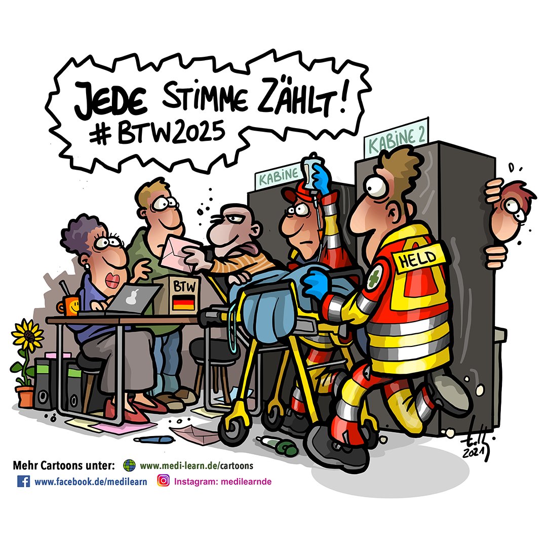 Mach dein Kreuz ❌

We #love #retter #medilearncartoon #cartoons by #medilearn #rettungsdienst #feuerwehr #rettungssanitäter #rettungsassistent