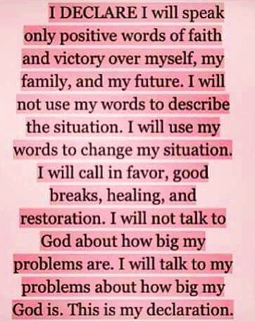 DMT_BB's tweet photo. Inhale: I declare I will speak 
Exhale: Only positive words of faith and victory over myself
Inhale: MY FAMILY & MY FUTURE.
Keep breathing & reading: