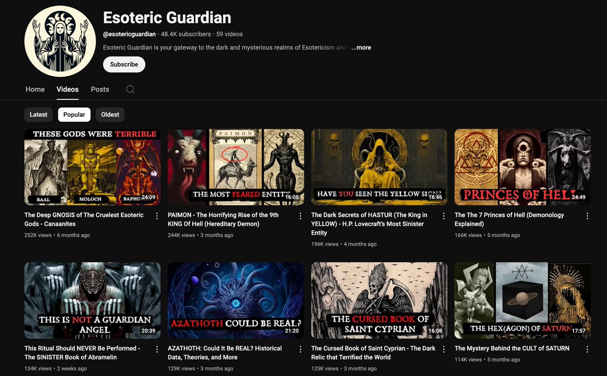 presenmedia's tweet image. Looking for a YouTube long-form niche? I’ve got you covered! (Day7)
- Dark Mysteries
- 40k+ Subs in 7 months
- $8-10 RPM
- Earns $30k so far
Interested in starting a similar channel?