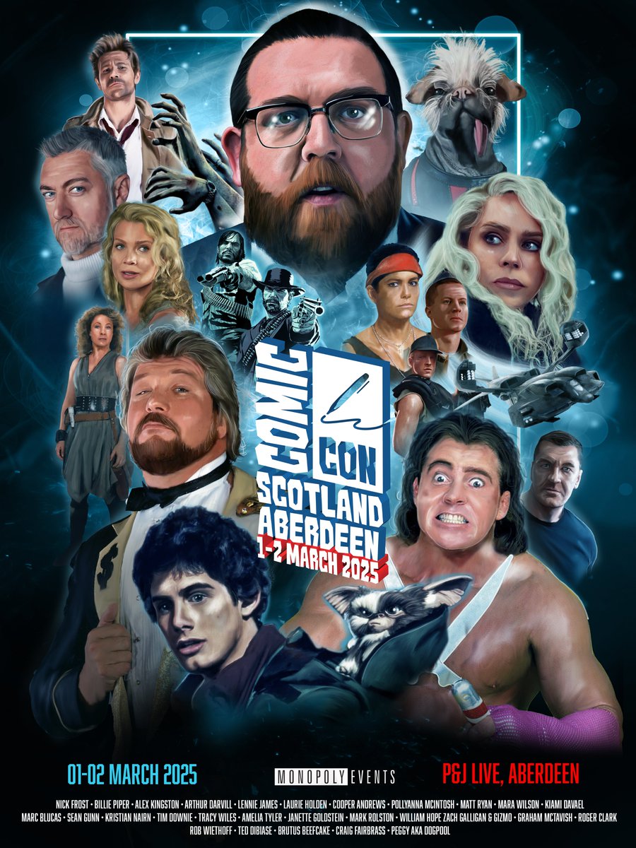 We have tickets to give away for this amazing event. Visit W3L on facebook for details - facebook.com/W3LWrestling

Comic Com Scotland Aberdeen is on one the Uks premier events and an Ultimate Pop Culture Experience! The Regions Official Comic Con Hosted By Monopoly Events includes