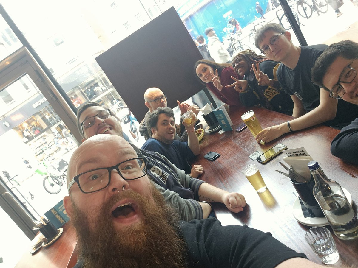 PRE EVENT LUNCH CREW! <a href="/Warcraft/">World of Warcraft</a> #warcraft30London