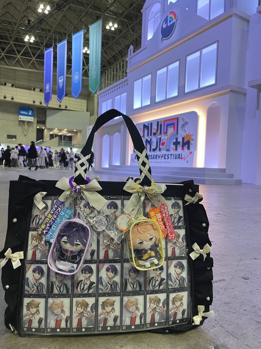 にじフェス2025も楽しかった！ 本日の痛バです †咎人痛バ†