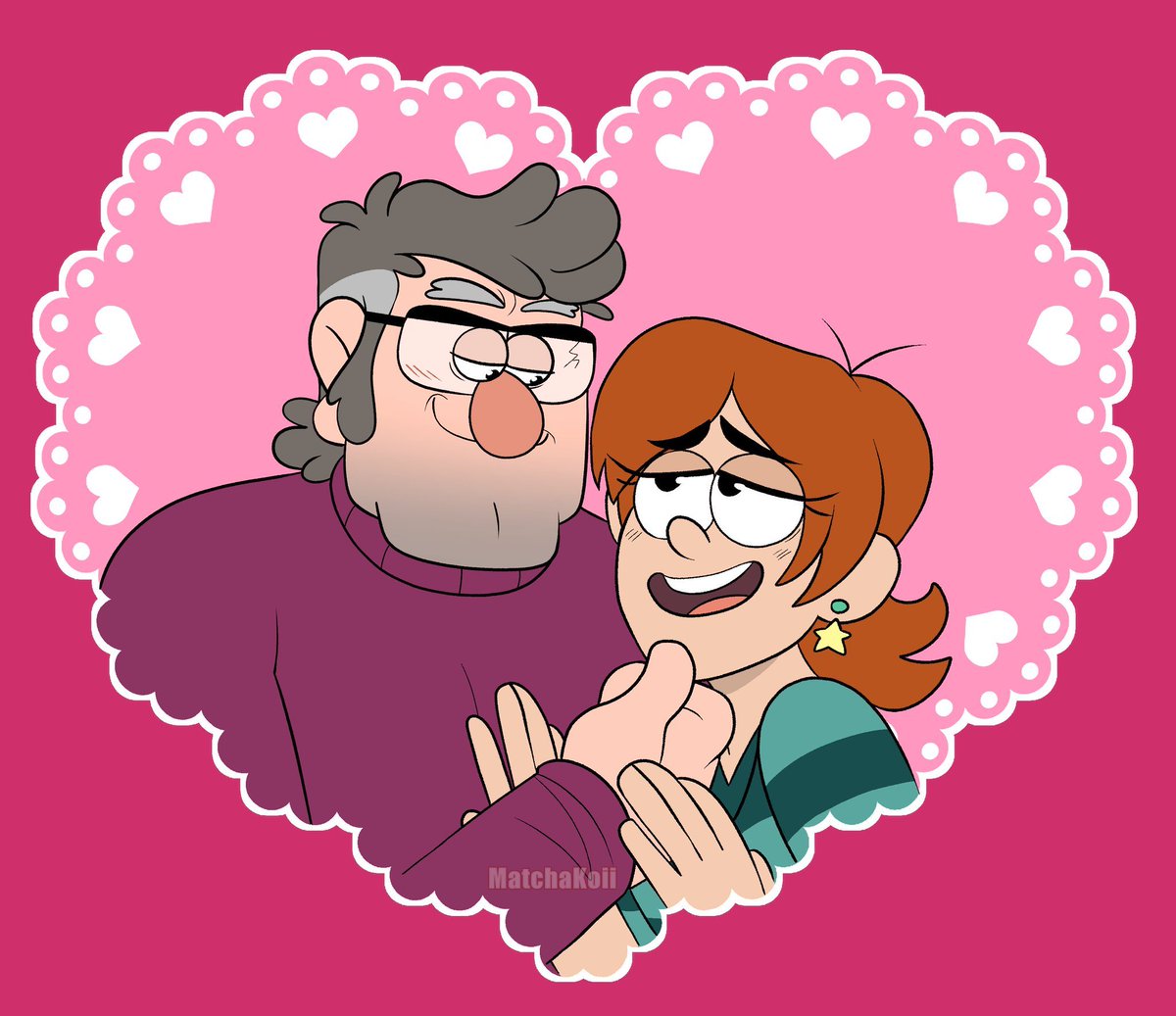 MatchaRainArt's tweet photo. Some NEW Forizzy!! I got this adorable YCH of Ford and Lizzy from the talented @/xNeonKnight for Valentine's Day ! 💕🥰💕
#gravityfalls #gravityfallsoc #disneyoc #disney #yumetwt #yume #yumeship #fordpines #forizzy #stanfordpines #gravityfallstwt https://t.co/3DTXGliOwX
