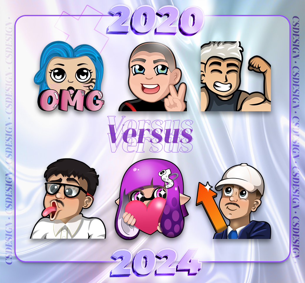 Heureusement qu'il y'a eu un peu d'évolution niveau emote en 4-5 ans