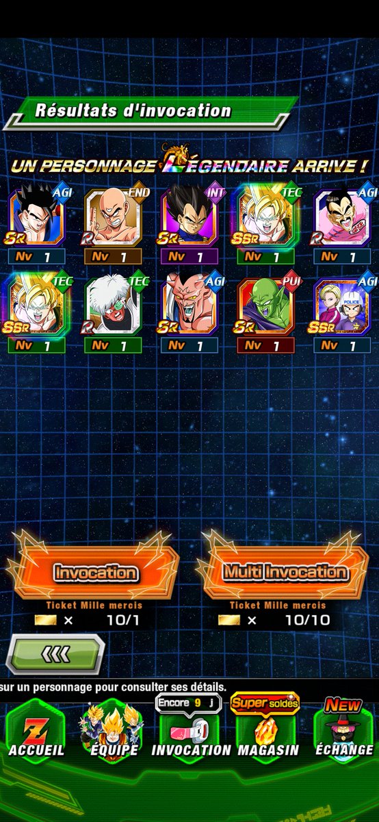 Graphigaut's tweet image. Cet anniv de #dokkanbattle c&apos;est un festival de multis twitter 😳 
Tous les nouveaux avec doublons, et la plupart des détecteurs.
Et ma fille qui me drop à l&apos;instant deux SV 🥹
J&apos;ai repris après une pause de 3-4ans, je n&apos;avais rien de tout ça 😅
@satchfroggy @SussucreYT @FitzAdri