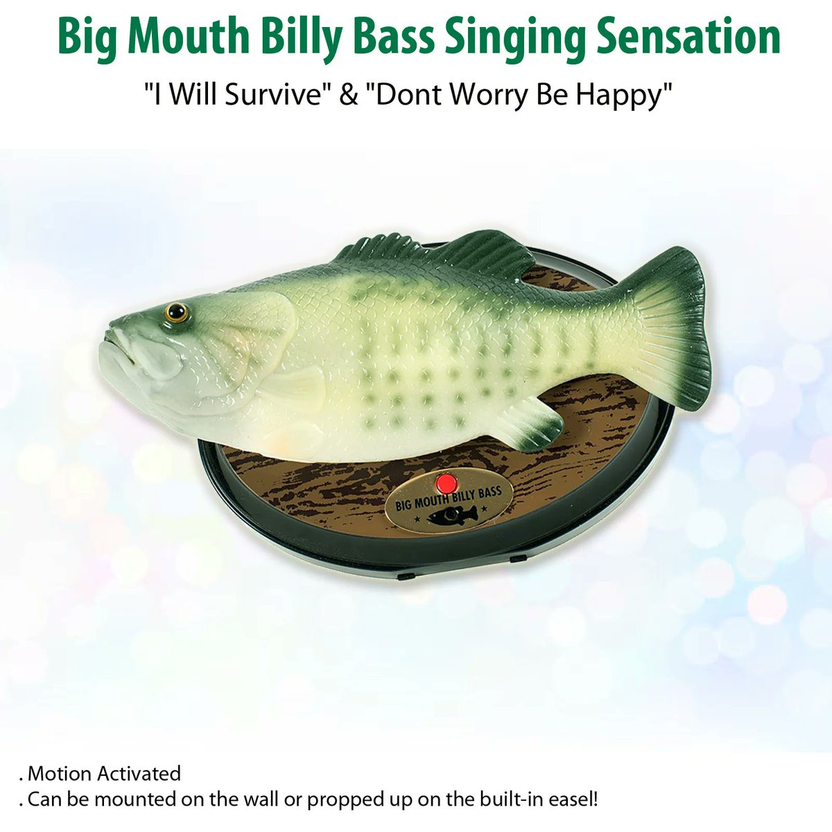 TVTimeDirect's tweet image. 🎤 Big Mouth Billy Bass Singing Sensation – A Classic with a Twist! 🐟

#BigMouthBillyBass #SingingFish #FunDecor #ClassicTunes #FunnyGifts
Order link: tvtimedirect.com/products/big-m…