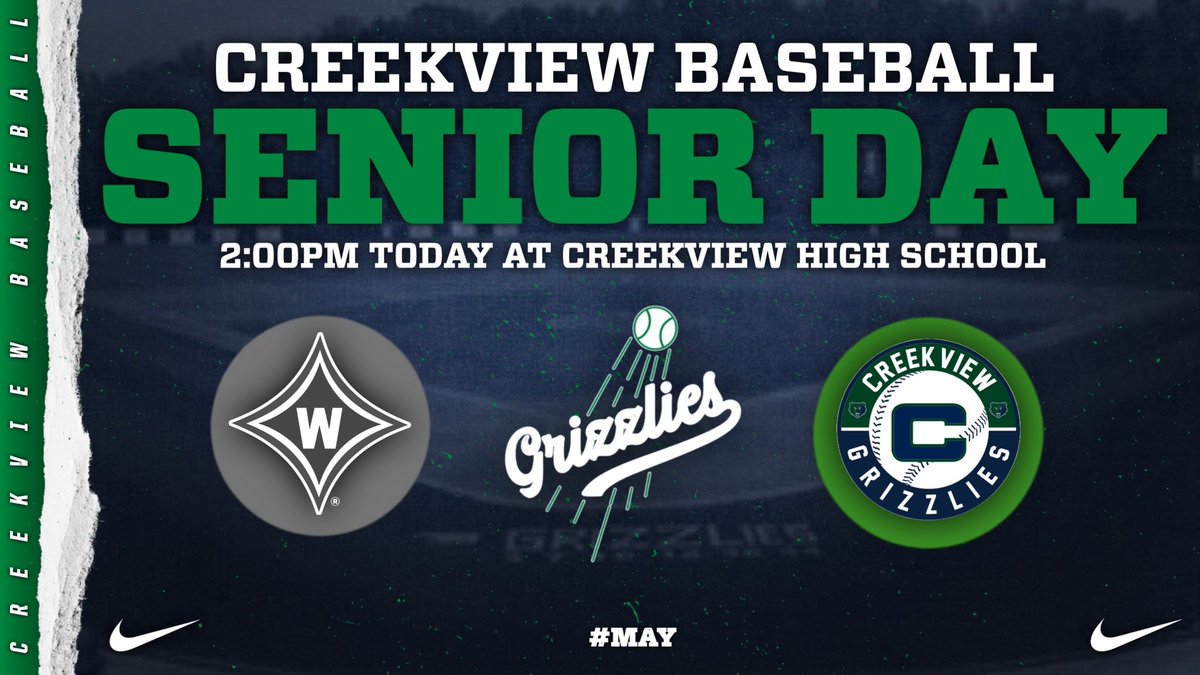 Please join us at The Den today! Senior Day ceremony begins at 1:40 pm
<a href="/CVHSGrizzlies/">CVHS Grizzly Athletics</a> <a href="/griffcallaghan/">Griffin Callaghan</a> <a href="/TheCoachesBoxGA/">Coaches Box Georgia</a>