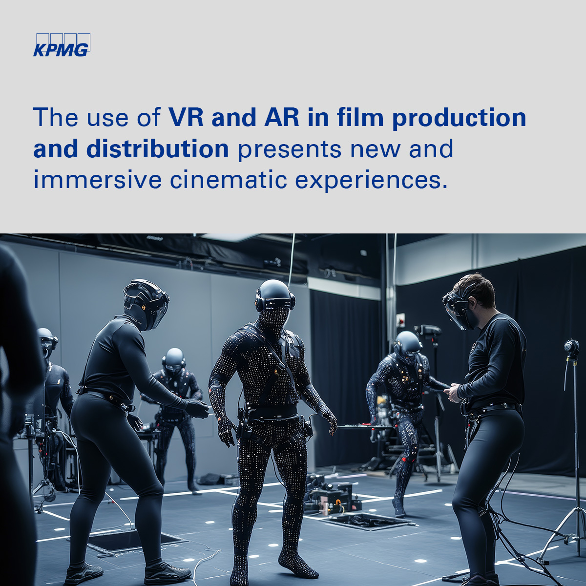KPMGIndia's tweet image. The global #virtualproduction market is projected to grow from USD2.86 billion in 2022 to USD7.19 billion by 2029, at a CAGR of 14.1%. These technologies will advance the pace of work and decrease the cost of the post-production processes, allowing filmmakers to plan their shoots