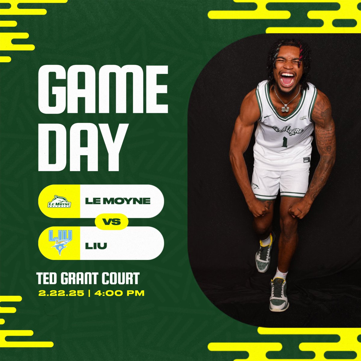 IT’S GAME DAY!! and SENIOR DAY!!

🆚 LIU Sharks
🏟️ Ted Grant Court – Syracuse, N.Y.
⏰ 4:00 PM
📺 ESPN+
📊lemoynedolphins.com/sidearmstats/m…
📻 foxsports1490.com
📜 lemoynedolphins.com/news/2025/2/22…
🐬 #PhinsUp