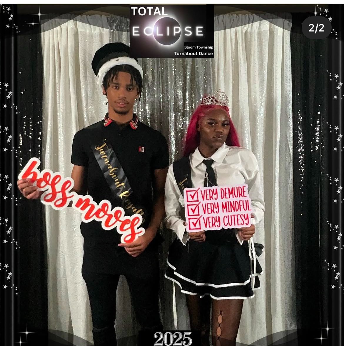 Bloom Trail Counselors (@btcounselors) on Twitter photo Congratulations to our Turnabout Royalty! ✨ Our Total Eclipse themed dance was a stellar success—thank you to everyone who made it an unforgettable night! 🌙✨ <a href="/PrincipalKeene/">Glynis Keene</a> <a href="/DrNavarre/">Supt. Lenell Navarre</a> Congratulations to our Turnabout Royalty! ✨ Our Total Eclipse themed dance was a stellar success—thank you to everyone who made it an unforgettable night! 🌙✨ <a href="/PrincipalKeene/">Glynis Keene</a> <a href="/DrNavarre/">Supt. Lenell Navarre</a>