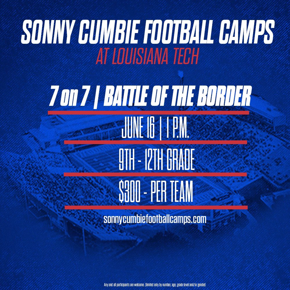 Brian Mayper (@bmayp) on Twitter photo Sign up now and compete against the best!!! Only 9 spots left. #BarkLouder <a href="/LATechFB/">LA Tech Football ๐</a> Sign up now and compete against the best!!! Only 9 spots left. #BarkLouder <a href="/LATechFB/">LA Tech Football ๐</a>