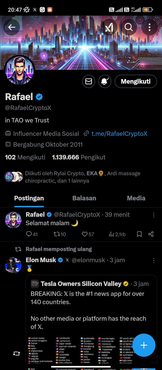 dhika2004___'s tweet photo. @Bang_Garr @RafaelCryptoX Done https://t.co/P9E81sZe7E