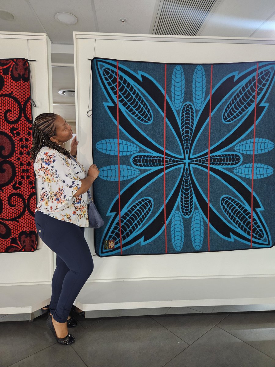 RealDoctorC's tweet image. The Basotho Blanket Exhibition at the @sanlam Art Lounge is a must-see. From old designs (Seanamarena and Victoria England remain my personal faves)🤩 to those by young #Basotho designers. Photographs by the famous ntate Ramakatane are also on display.📸
#SuthaKeFete #Lstwitter