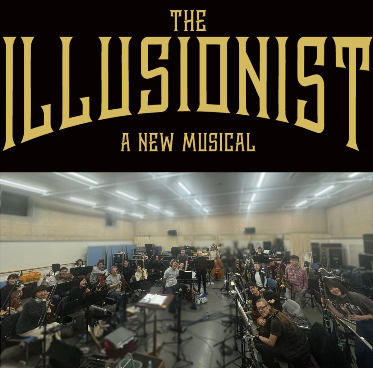 Michael Bruce (@mbruce83) on Twitter photo Exciting first day with the orchestra! <a href="/M_T_Illusionist/">『イリュージョニスト』 The Illusionist ‐A New Musical‐</a> #theillusionist #theillusionistmusical #illusionistmusical #illusionist2025 #イリュージョニスト Exciting first day with the orchestra! <a href="/M_T_Illusionist/">『イリュージョニスト』 The Illusionist ‐A New Musical‐</a> #theillusionist #theillusionistmusical #illusionistmusical #illusionist2025 #イリュージョニスト