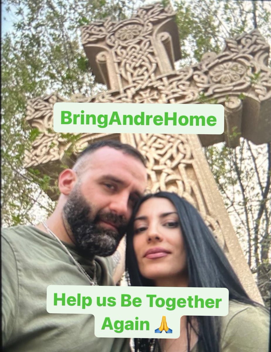 tatev84264's tweet photo. My husband #Andrekhachatoorian #WrongfullyDetained in #Russia since 2021. His health and life are deteriorating. @realDonaldTrump @SecRubio @aboehler @StateDept @StateSPEHA @SteveWitkoff Please #Designate Andre WrongfullyDetained and #BringHimHome. Help us Be Together again🙏 https://t.co/8ONGG6Lu0n