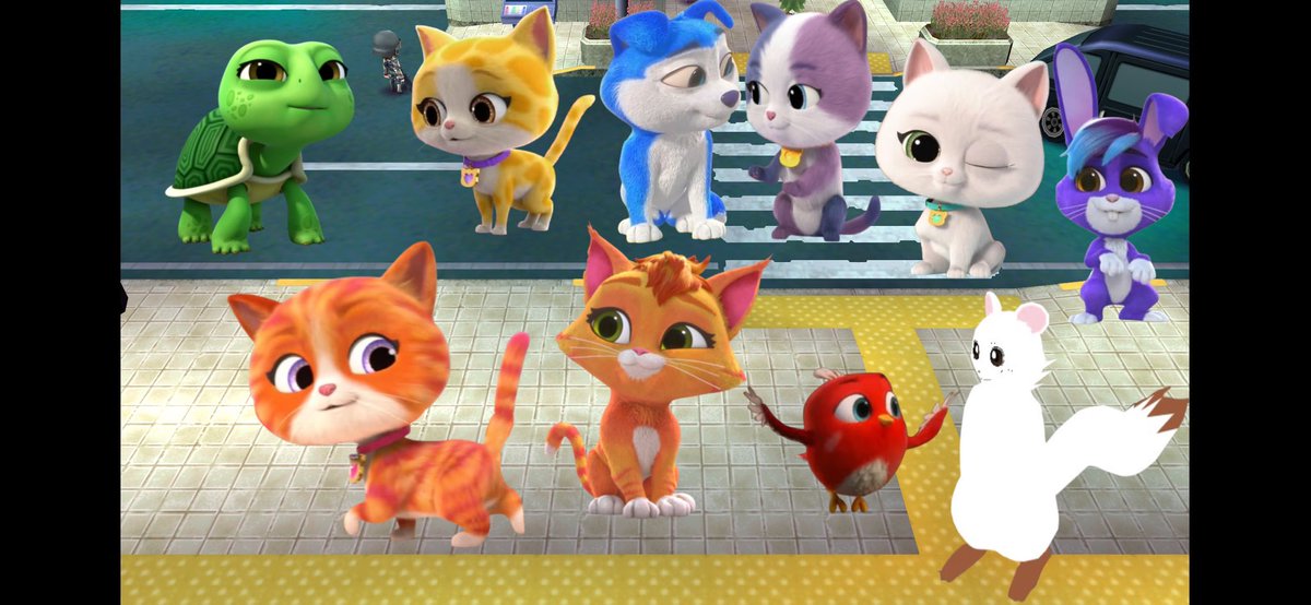 KoppaShiren's tweet photo. The SuperKitties in 7th Dragon 2020 #SuperKitties #スーパーキティ #スーパーキティニャンダフル・チャージ #7thDragon2020 #セブンスドラゴン2020 #Sega #Imageepoch #PSP #プレイステーション・ポータブル #Robogobo #Shiren #シレン #風来のシレン #DisneyJr #ディズニージュニア https://t.co/l3hFAQZAC6